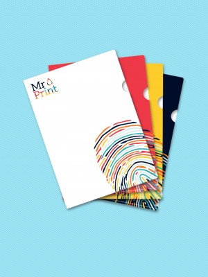 L Shape Folders